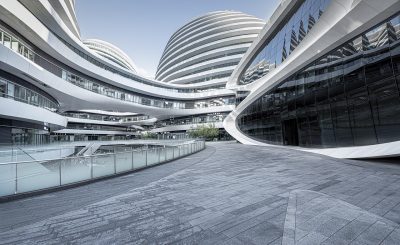 Modern, building, business district — Discover Madrid's Royal Palaces and Castles